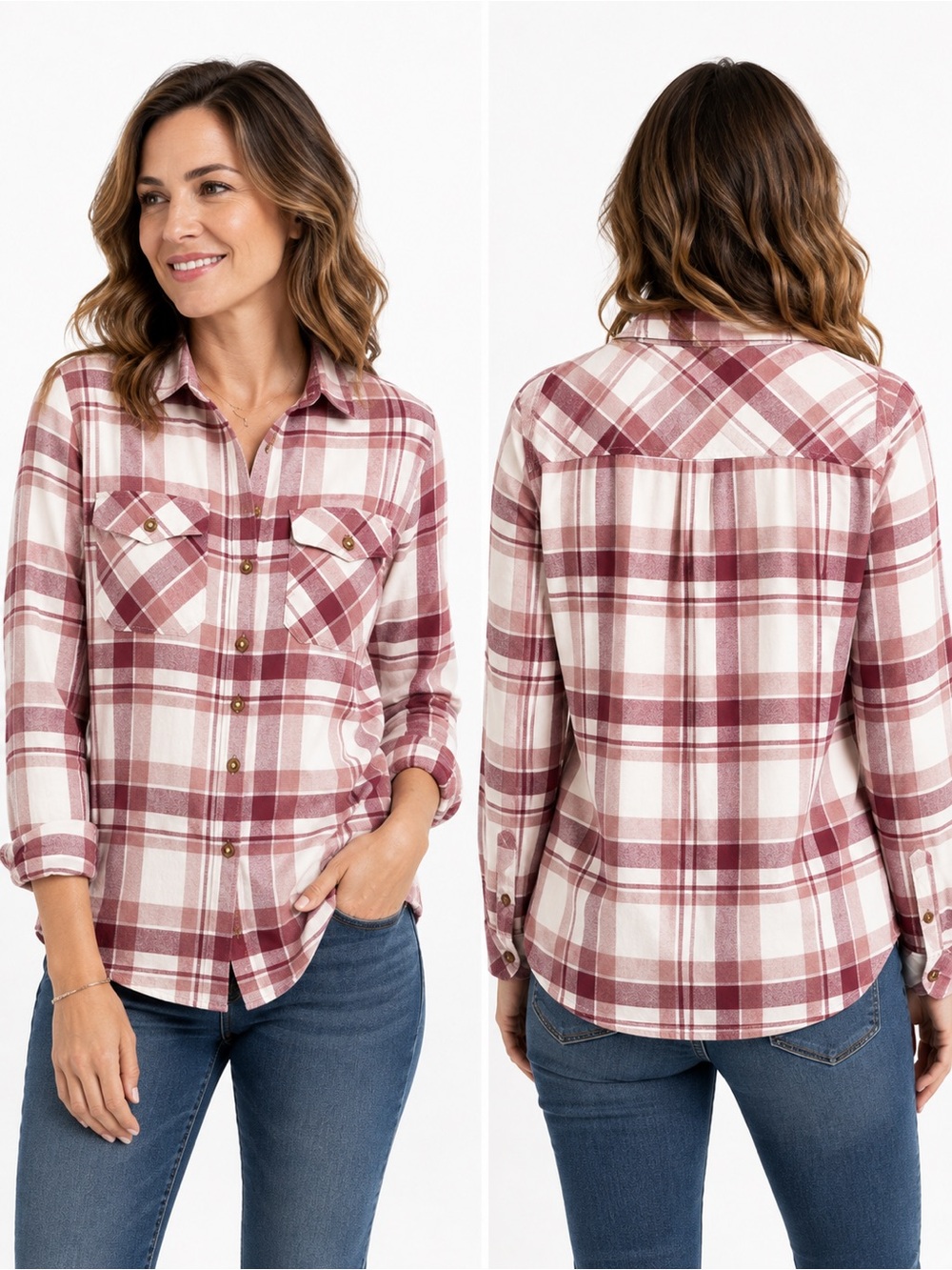 Frank by Frank And Oak Organic Cotton Plaid Shirt – Medium